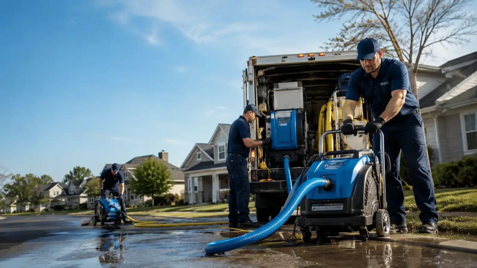Flood Damage Cleanup in Burlington, PA